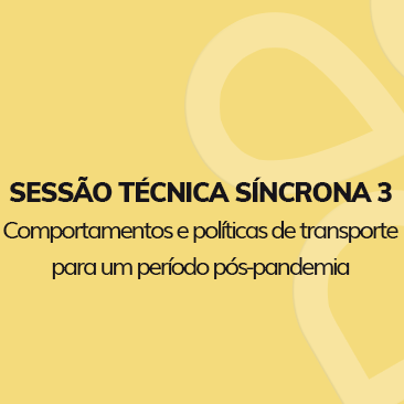 Comportamentos e políticas de transporte para um período pós pandemia